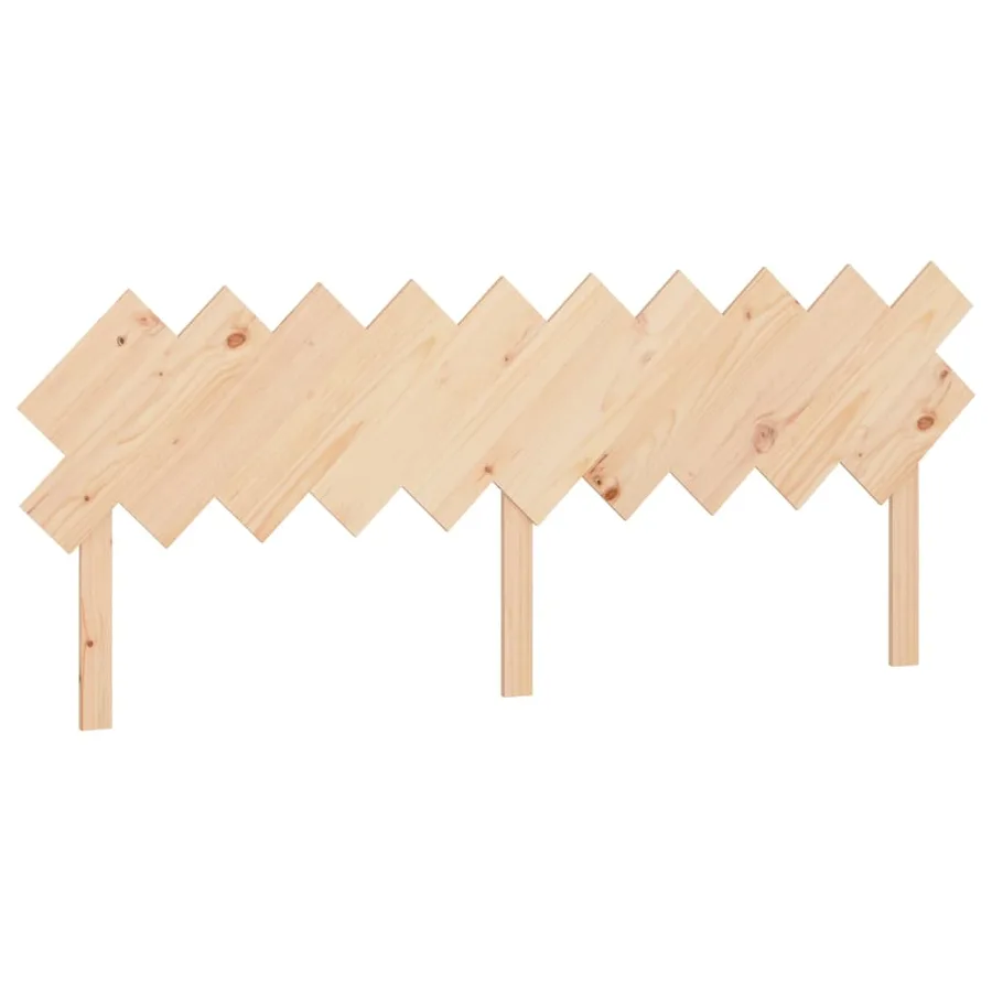Tête de lit 196x3x80,5 cm Bois massif de pin - 2