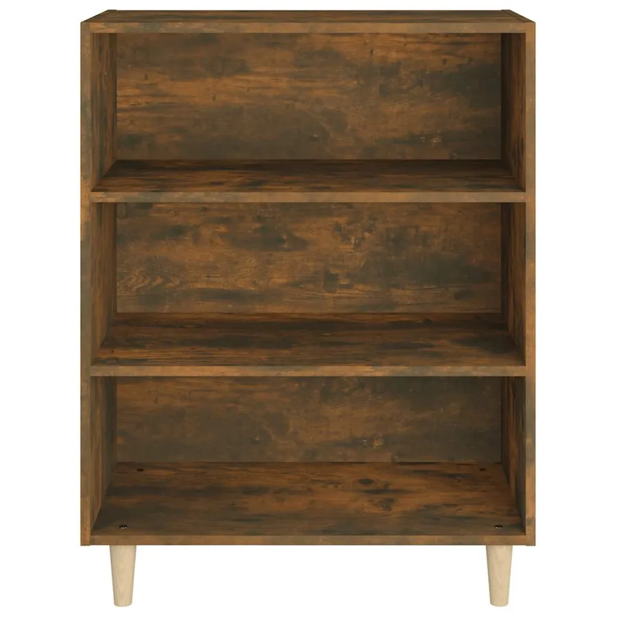 Buffet Chêne fumé 69,5x32,5x90 cm Bois d'ingénierie - 3