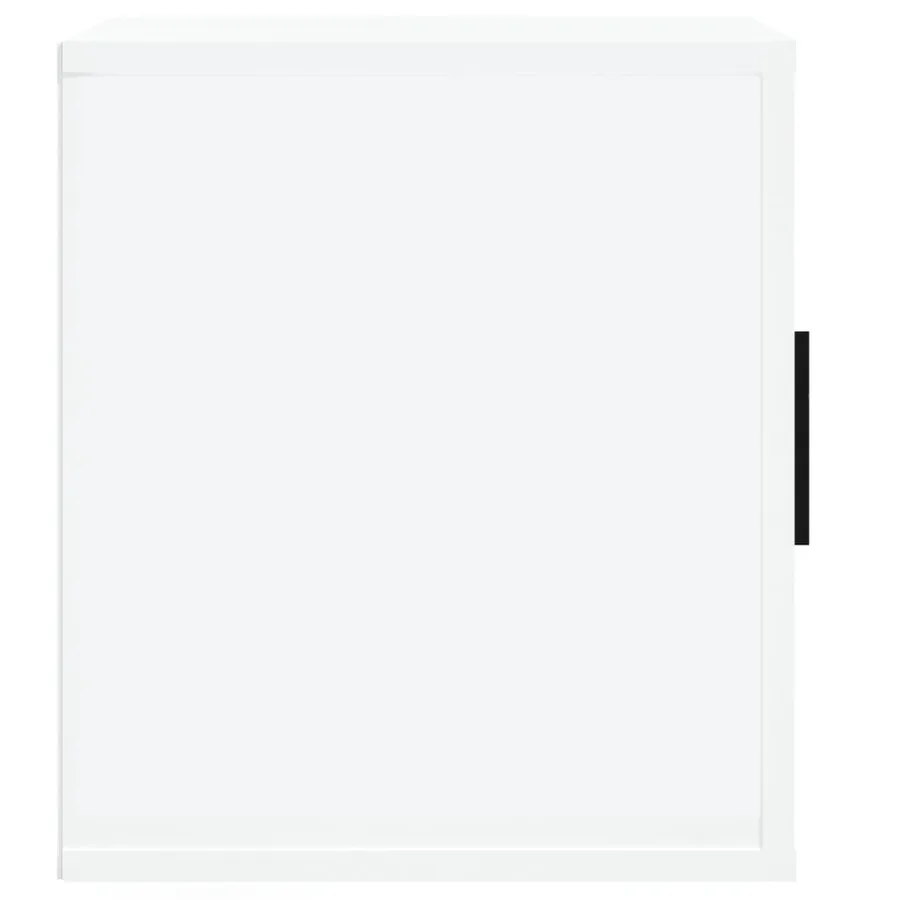 Meuble TV Blanc brillant 100x35x40 cm Bois d'ingénierie - 6