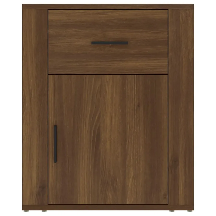 Table de chevet Chêne marron 50x36x60 cm Bois d'ingénierie - 6