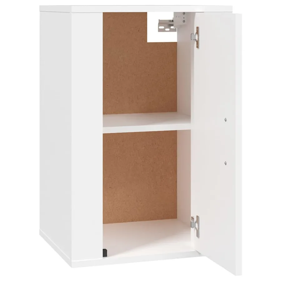 Meubles TV muraux 2 pcs Blanc 40x34,5x60 cm - 6