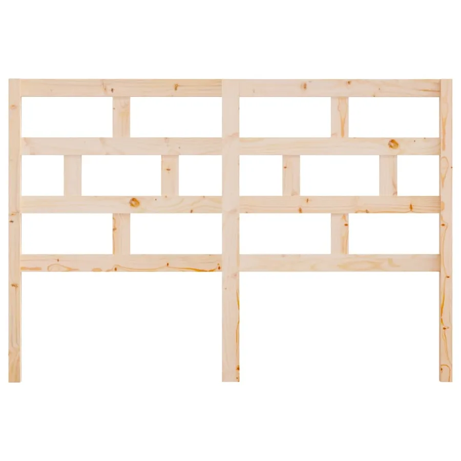 Tête de lit 141x4x100 cm Bois massif de pin - 4