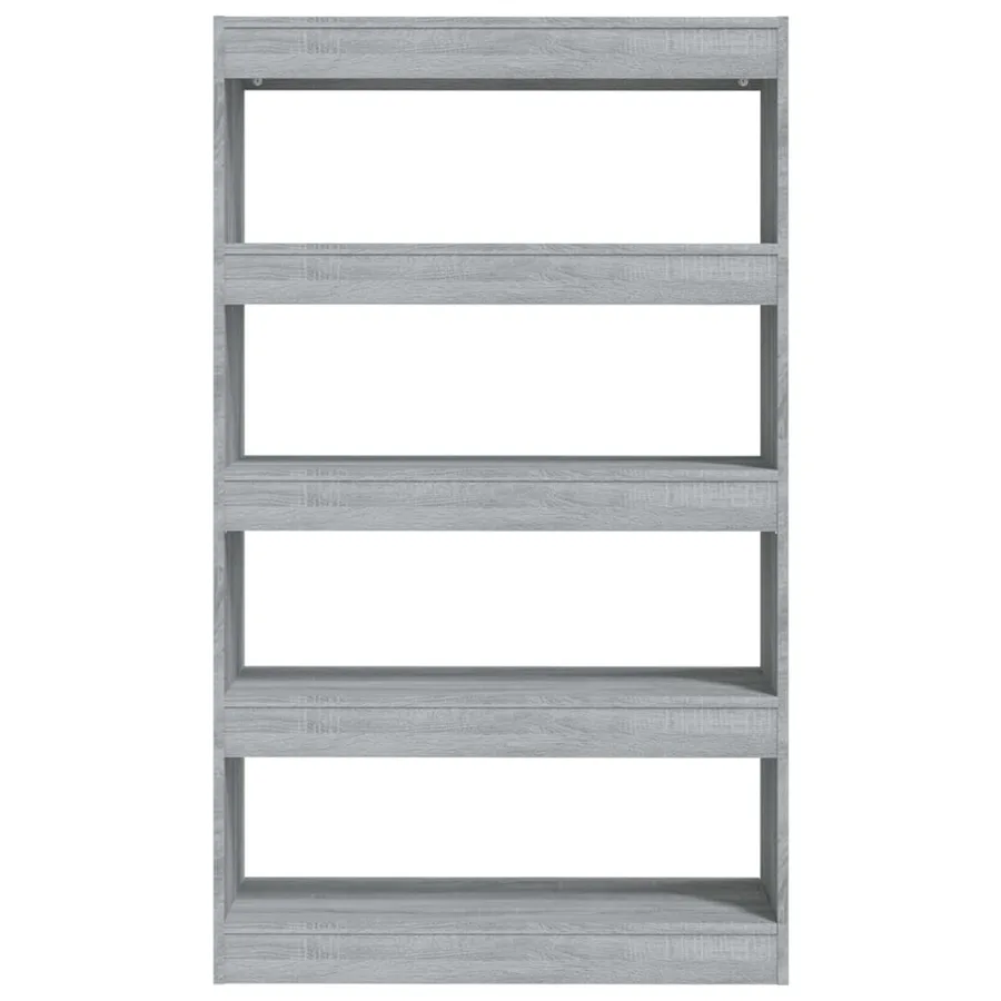 Bibliothèque/Séparateur de pièce Sonoma gris Bois d'ingénierie - 5