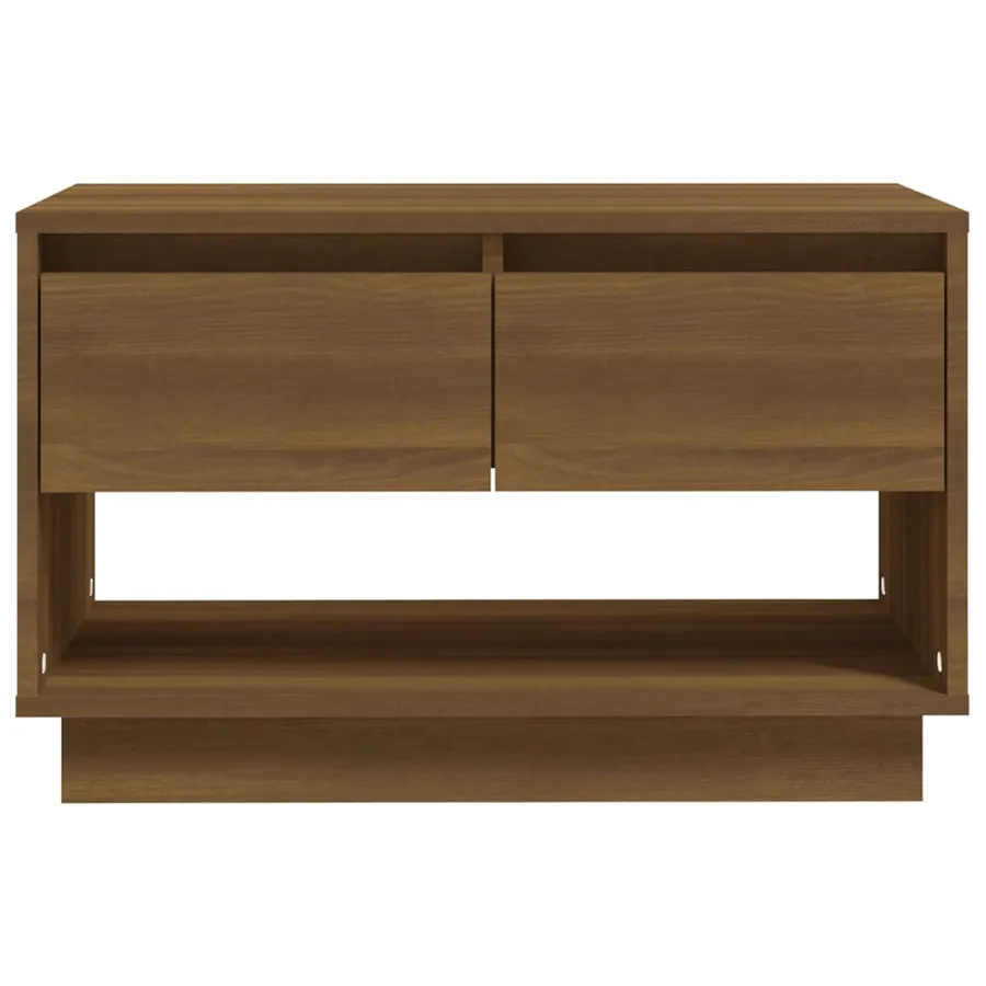 Meuble TV Chêne marron 70x41x44 cm Bois d'ingénierie - 5