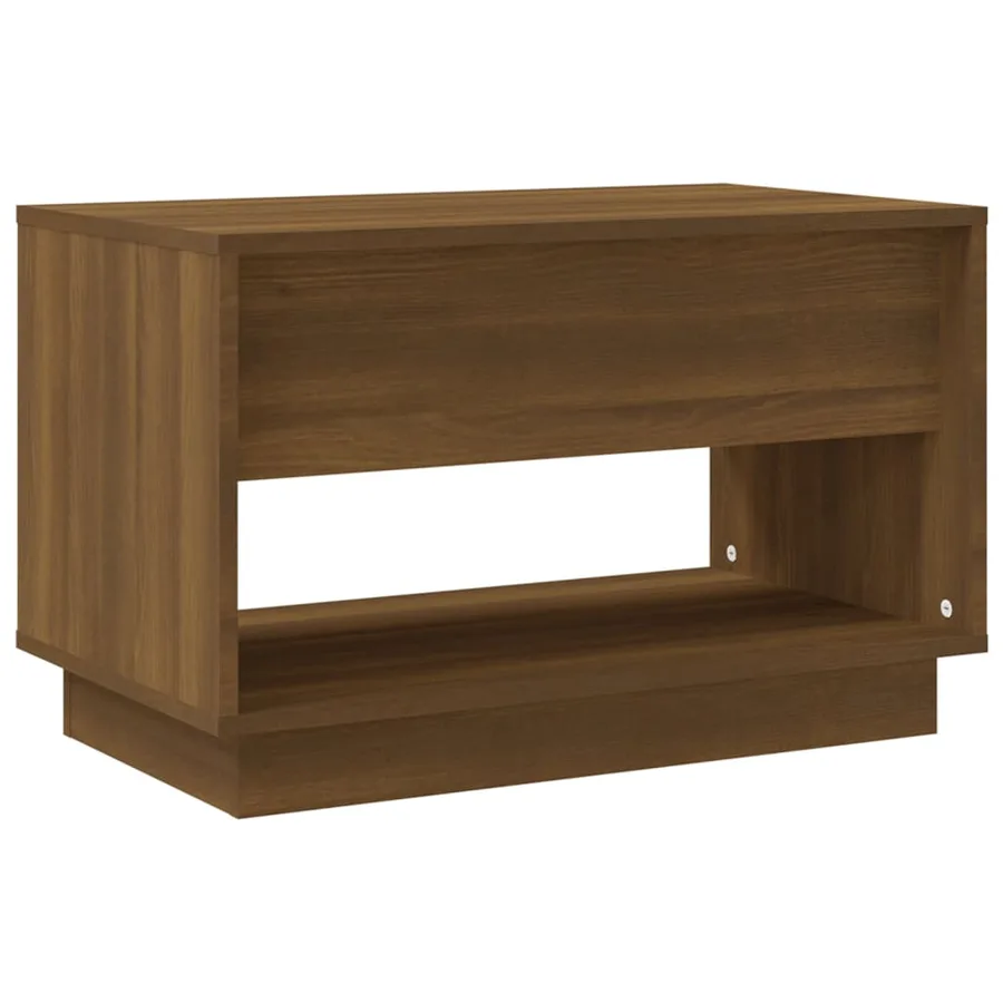 Meuble TV Chêne marron 70x41x44 cm Bois d'ingénierie - 6