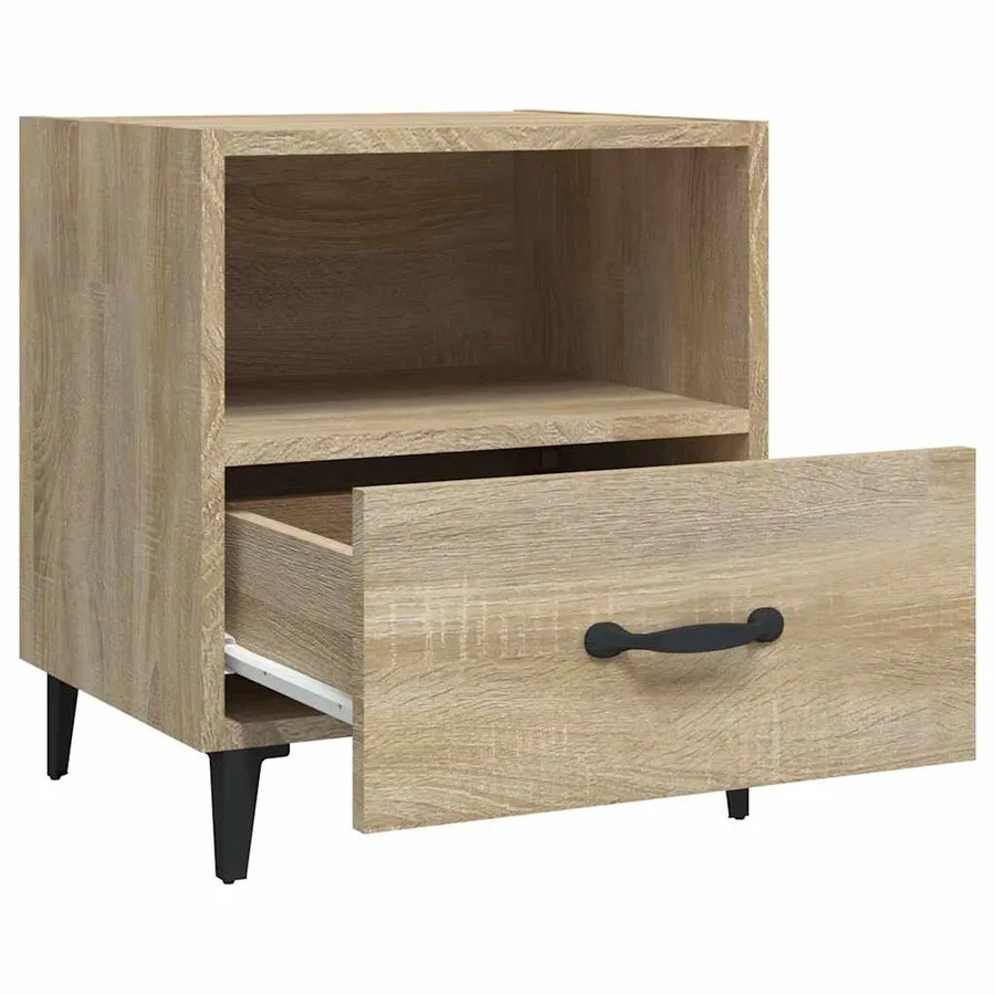 Table de chevet Chêne sonoma Bois d'ingénierie - 5