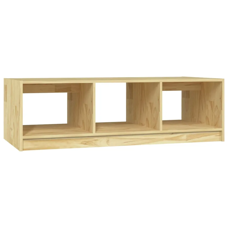 Table basse 110x50x34 cm Bois de pin massif - 2