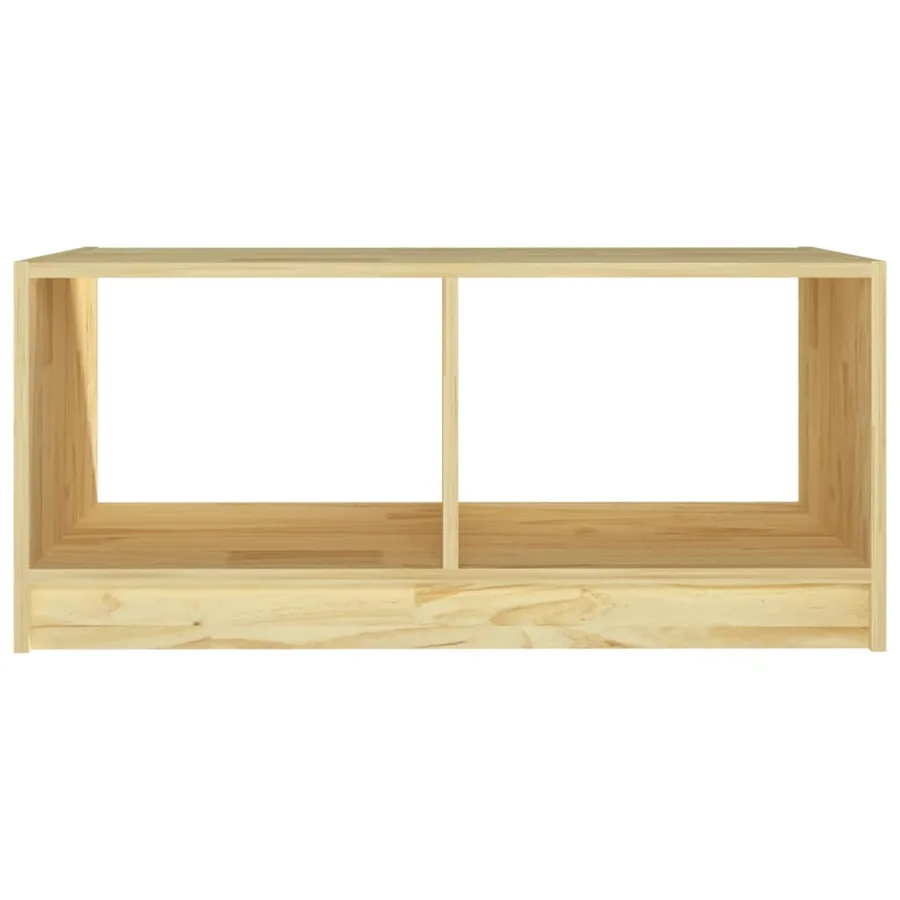Table basse 75x50x33,5 cm Bois de pin massif - 5