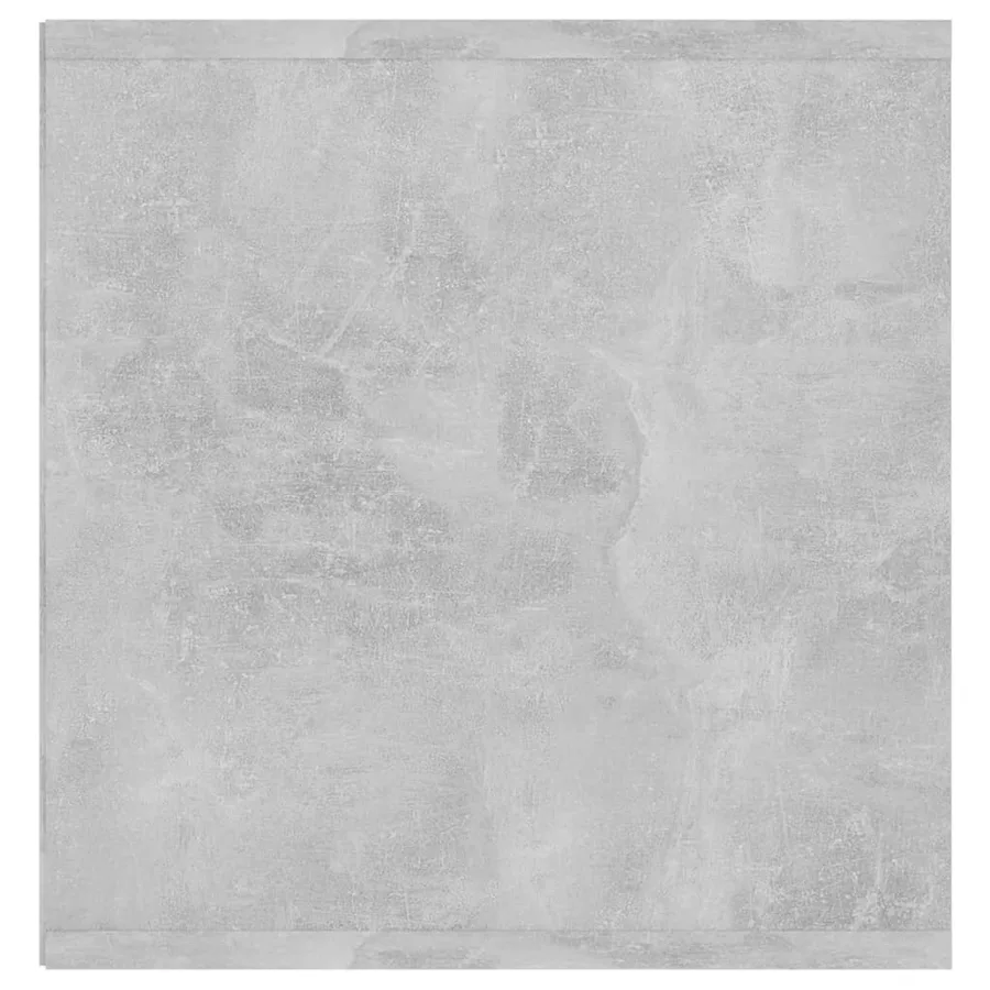 Meuble TV gris béton 107x35x37 cm bois d’ingénierie - 6