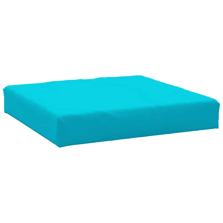 Coussins de palette lot de 2 turquoise tissu Oxford - 6