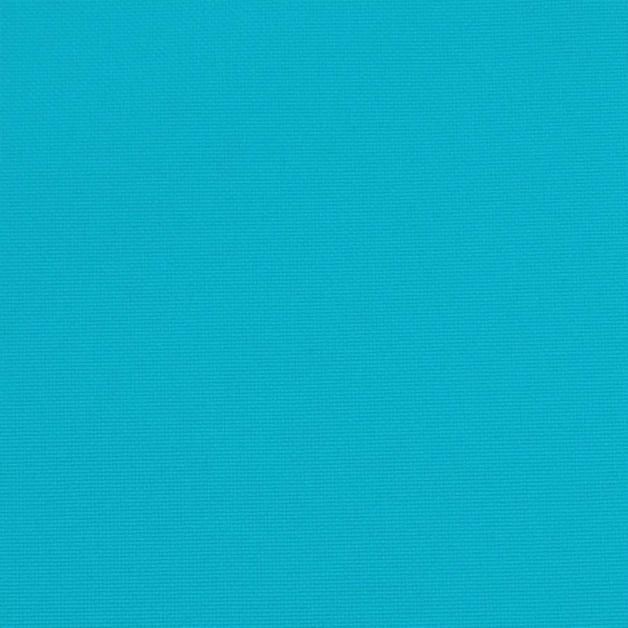 Coussins de banc de jardin lot de 2 turquoise 100x50x7 cm tissu - 8