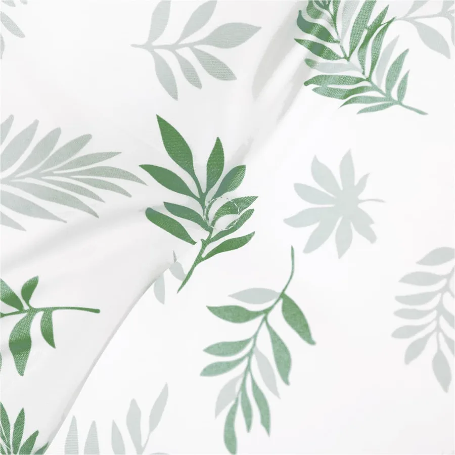 Coussin de banc de jardin motif de feuilles 120x50x3 cm - 5