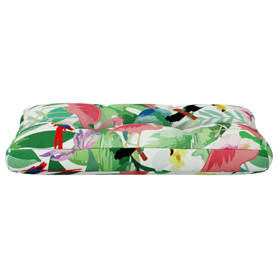 Coussin de palette multicolore 70x40x12 cm tissu - 5