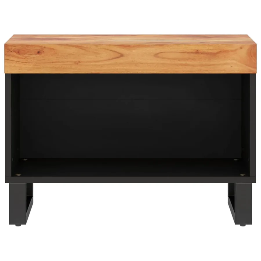 Meuble TV 60x33x43,5 cm bois d'acacia massif - 3