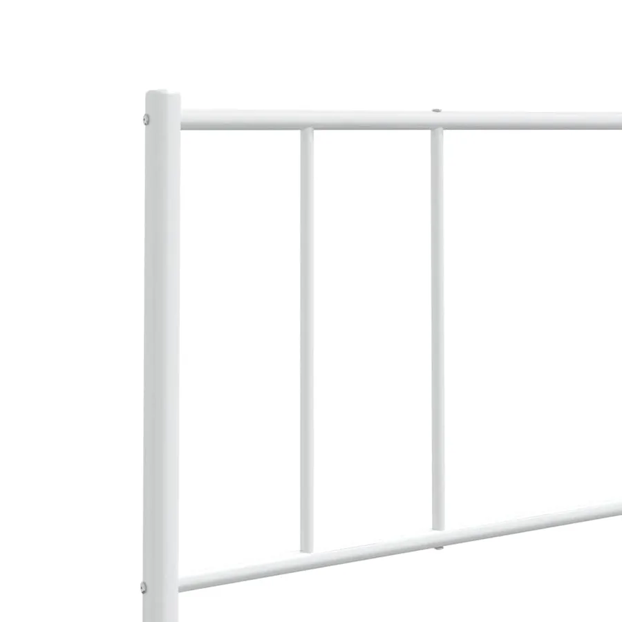 Tête de lit de remplacement métal blanc 193 cm - 7