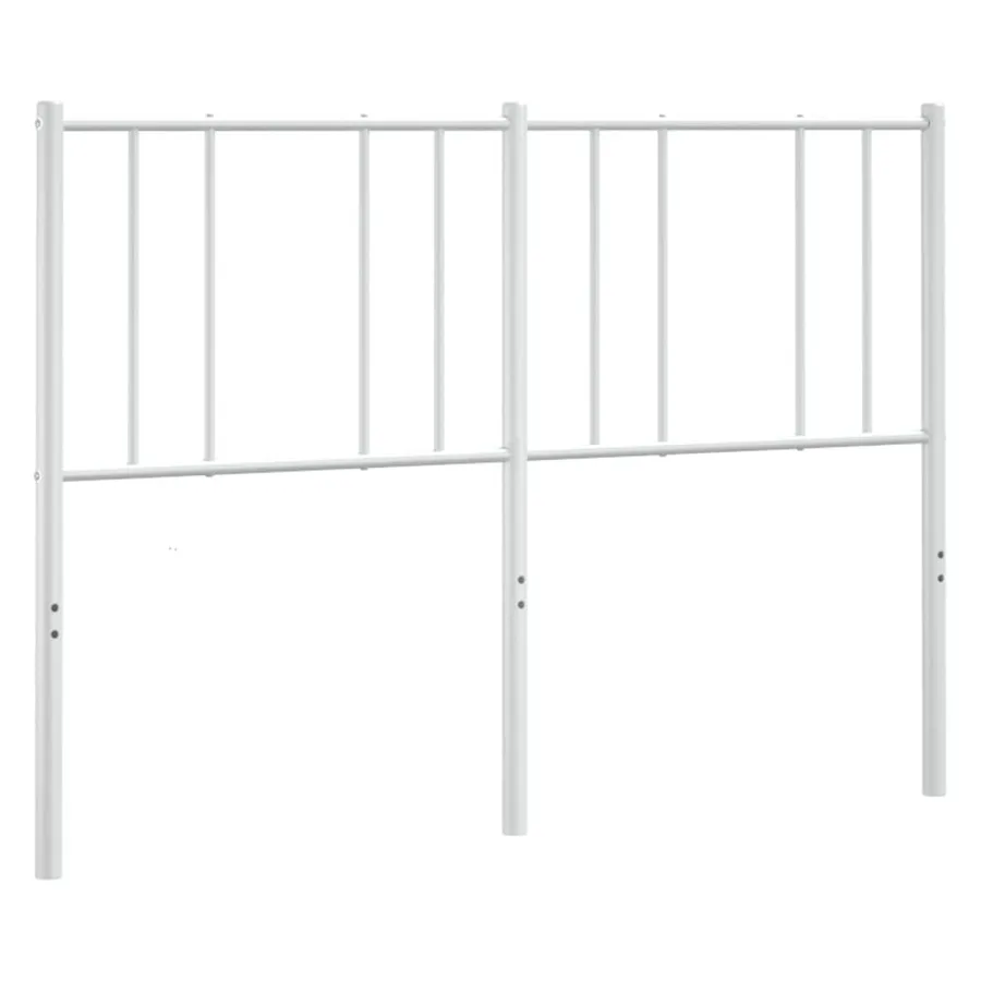 Tête de lit de remplacement métal blanc 160 cm - 5