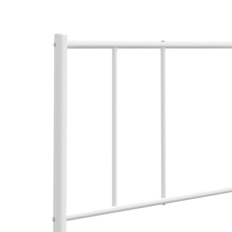 Tête de lit de remplacement métal blanc 160 cm - 7