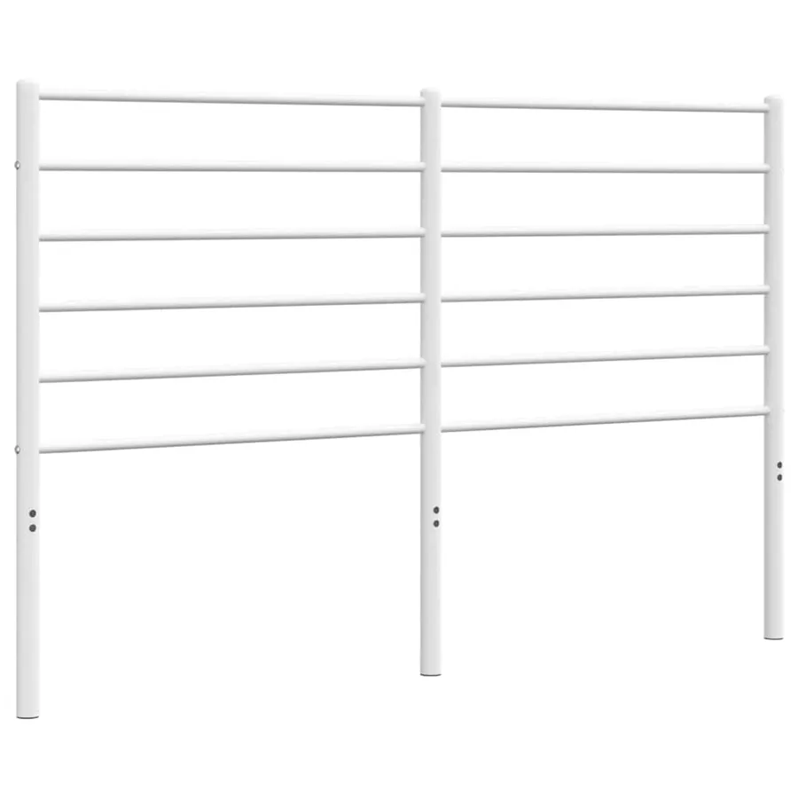 Tête de lit de remplacement métal blanc 135 cm - 2