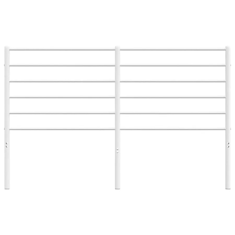 Tête de lit de remplacement métal blanc 135 cm - 4