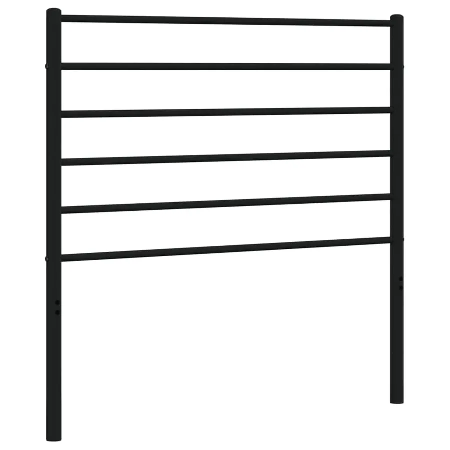 Tête de lit de remplacement métal noir 80 cm - 2