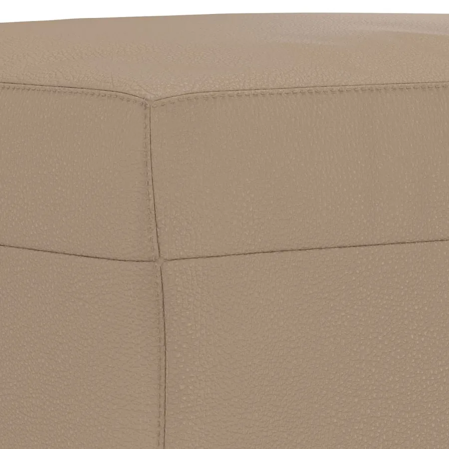 Banc Cappuccino 70x35x41 cm Similicuir - 5