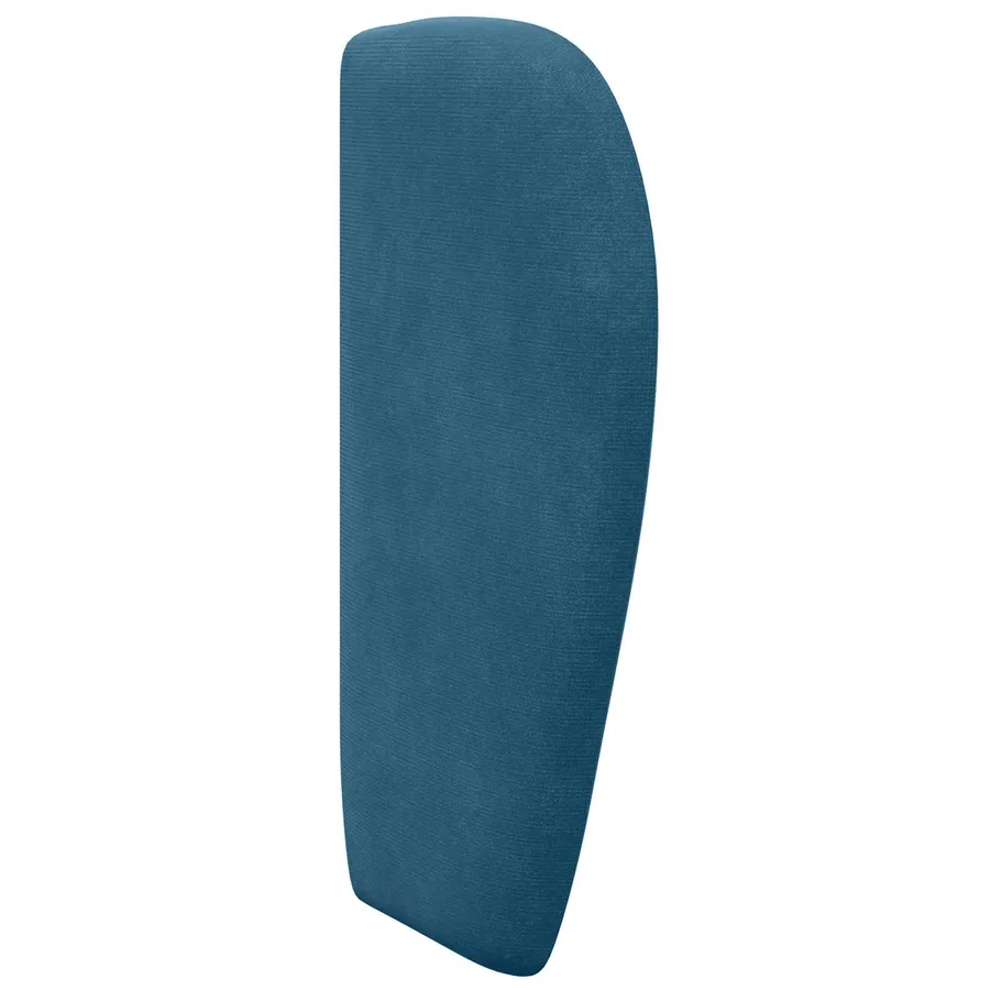Oreille de tête de lit Bleu 40 x 23 x 6 cm Velours - 5