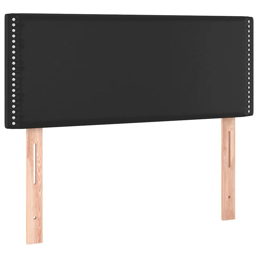 Tête de lit Noir 90x5x78/88 cm Similicuir - 2