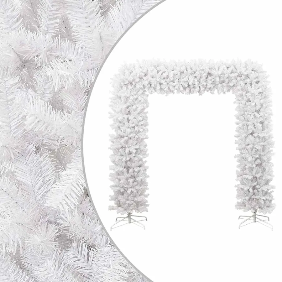Arche d'arbre de Noël Blanc 240 cm