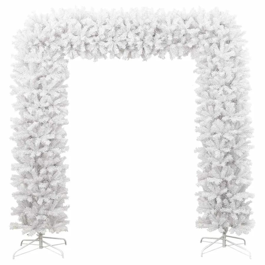 Arche d'arbre de Noël Blanc 240 cm - 3
