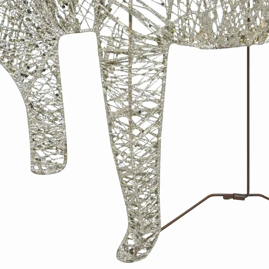 Rennes de Noël 2 pcs Doré 40 LED - 5