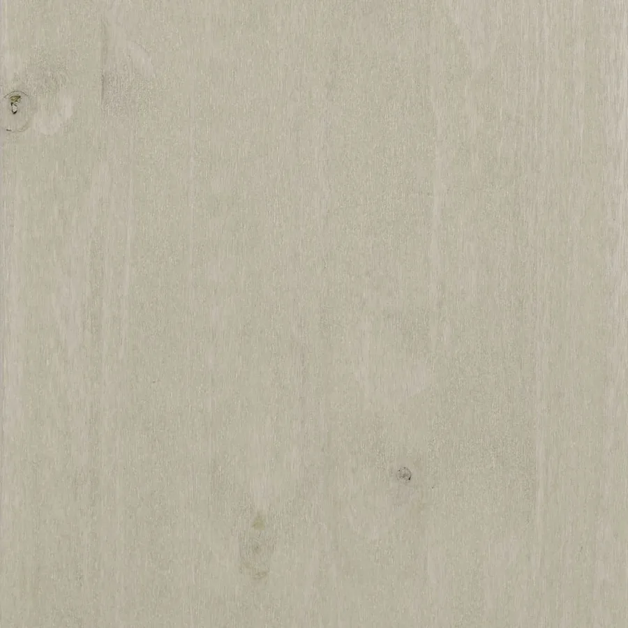 Table basse HAMAR Blanc 100x55x35 cm Bois massif de pin - 9