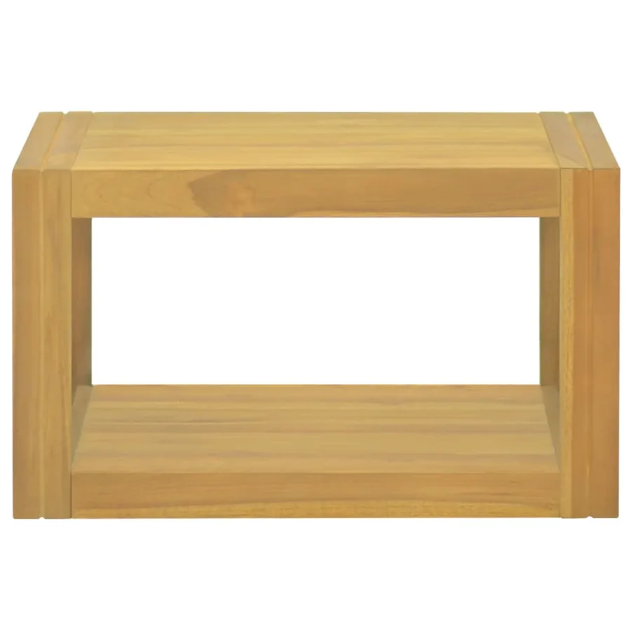 Armoire murale de salle de bain 60x45x35 cm Bois de teck solide - 2