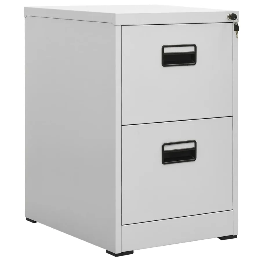 Classeur Gris clair 46x62x72,5 cm Acier