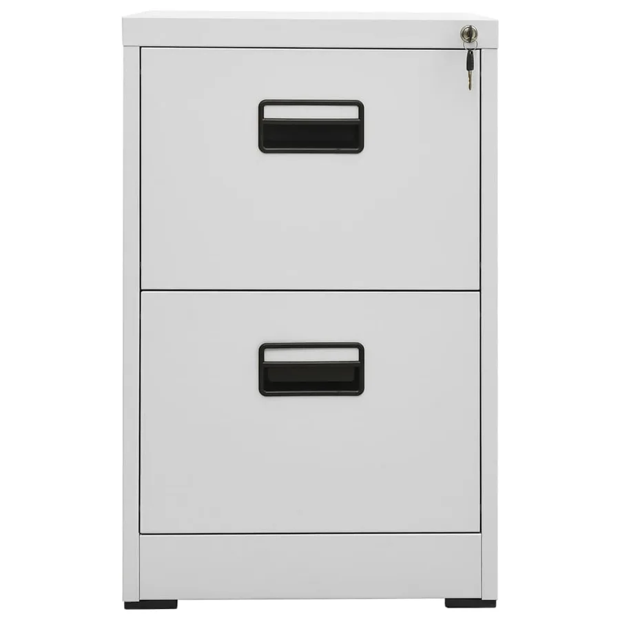 Classeur Gris clair 46x62x72,5 cm Acier - 2