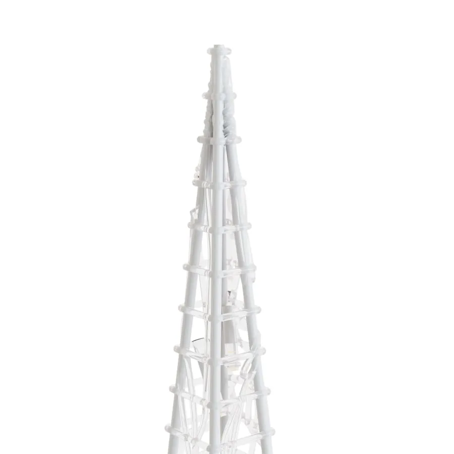 Jeu de cônes lumineux à LED Acrylique Blanc froid 60/90/120 cm - 6