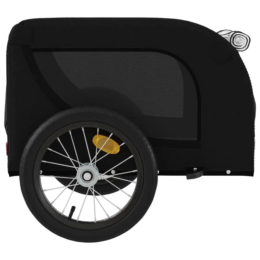Remorque de vélo pour animaux de compagnie noir - 6