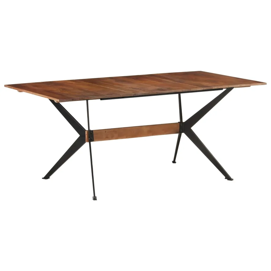 Table à manger 180x90x76 cm Bois de manguier massif