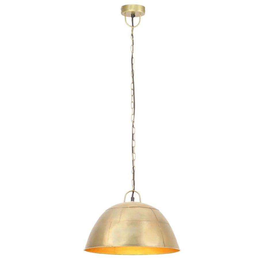 Lampe suspendue industrielle vintage 25 W Laiton Rond 41 cm E27 - 3