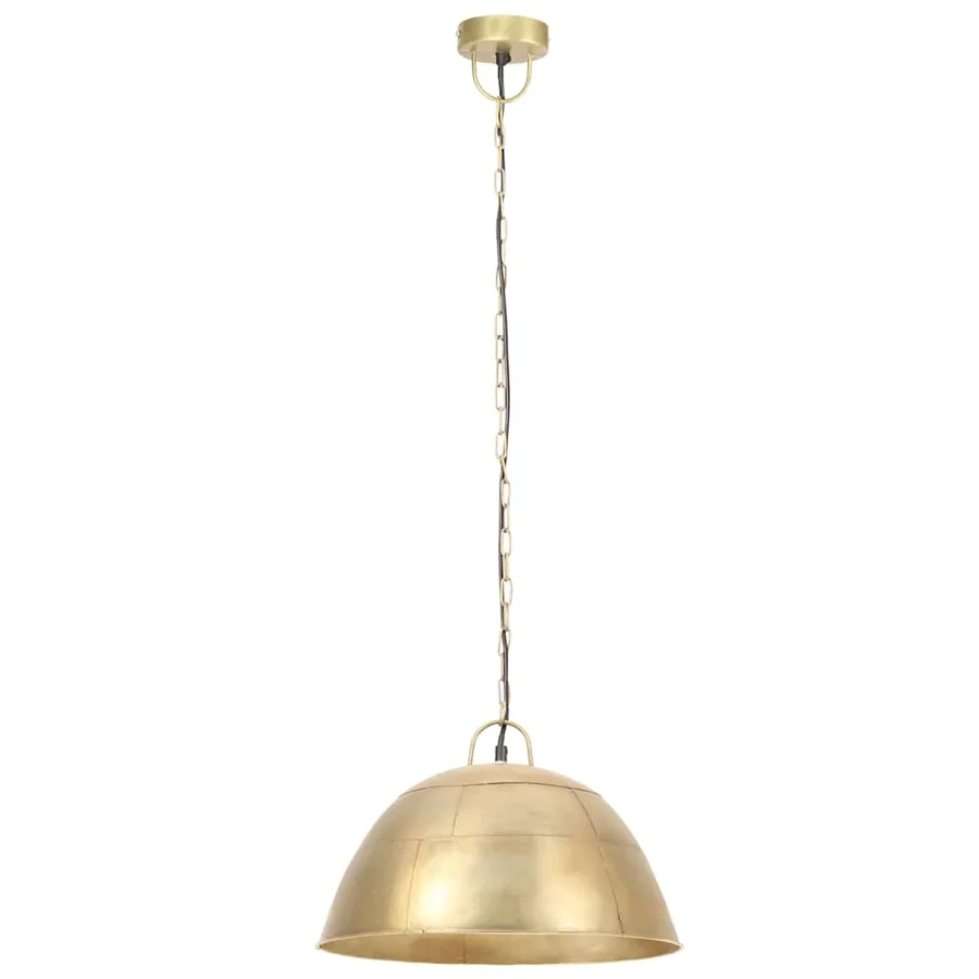 Lampe suspendue industrielle vintage 25 W Laiton Rond 41 cm E27 - 4