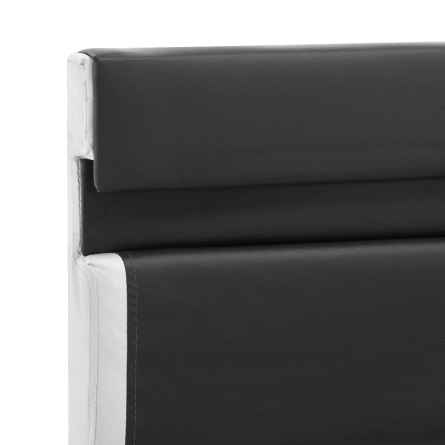 Cadre de lit avec LED Gris Similicuir 120 x 200 cm - 7