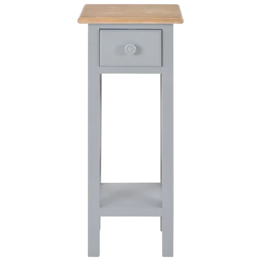 Table d'appoint Gris 27 x 27 x 65,5 cm Bois - 3