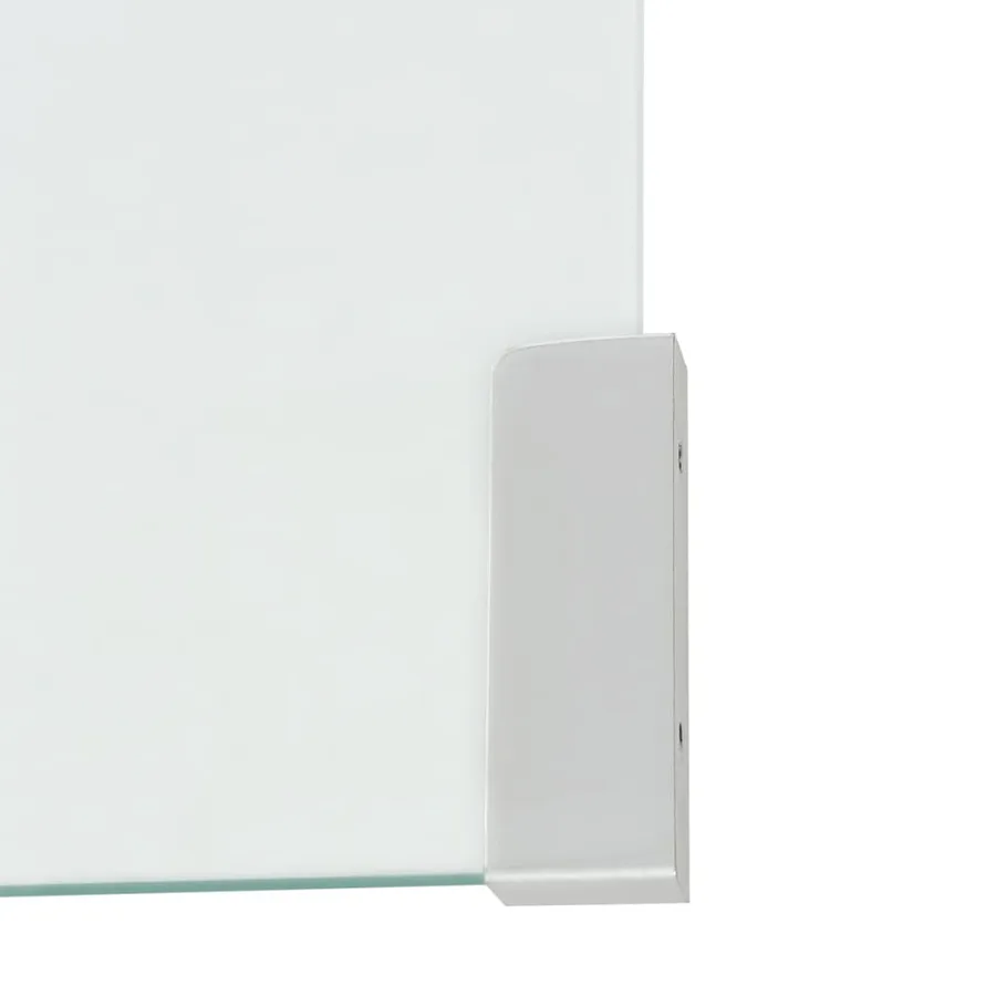 Table basse 49,5 x 50 x 45 cm Verre trempé Transparent - 5