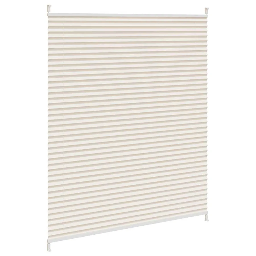 Store plissé 100x125 cm Crème - 4