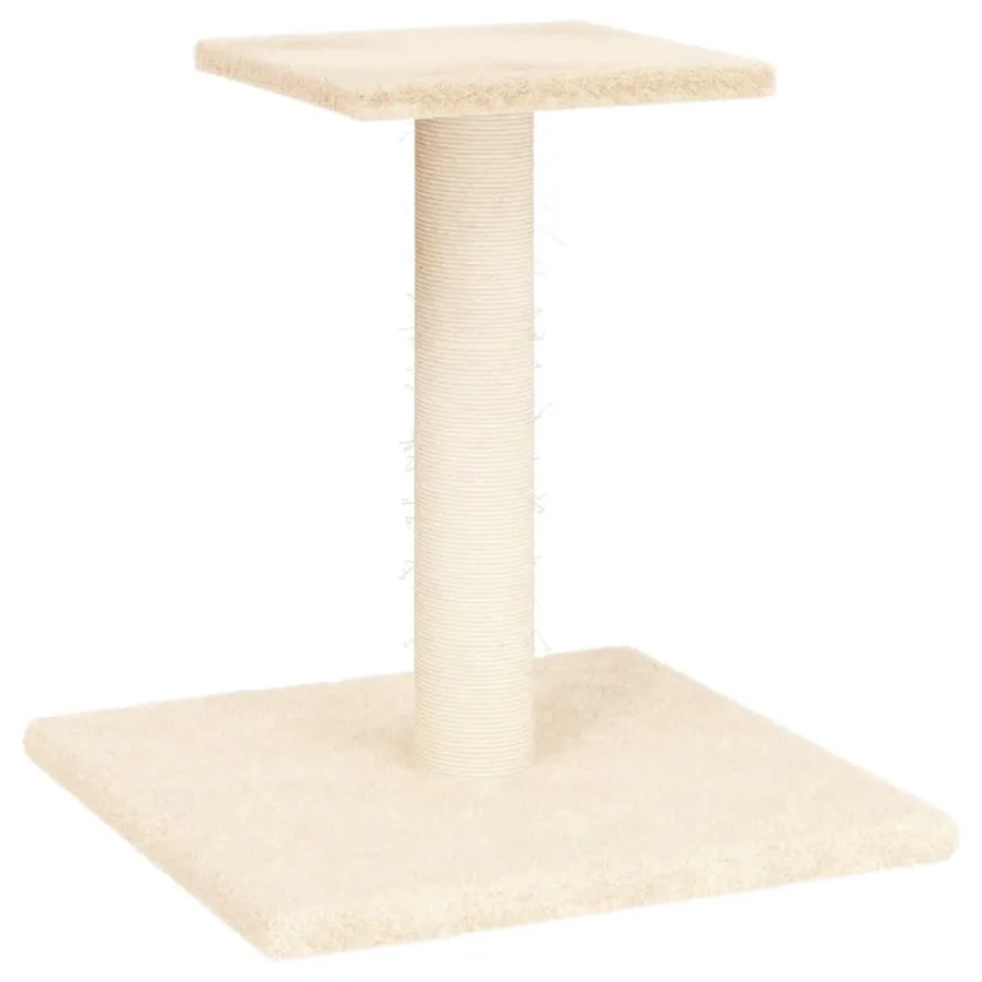 Arbre à chat avec plate-forme crème 38 cm - 2