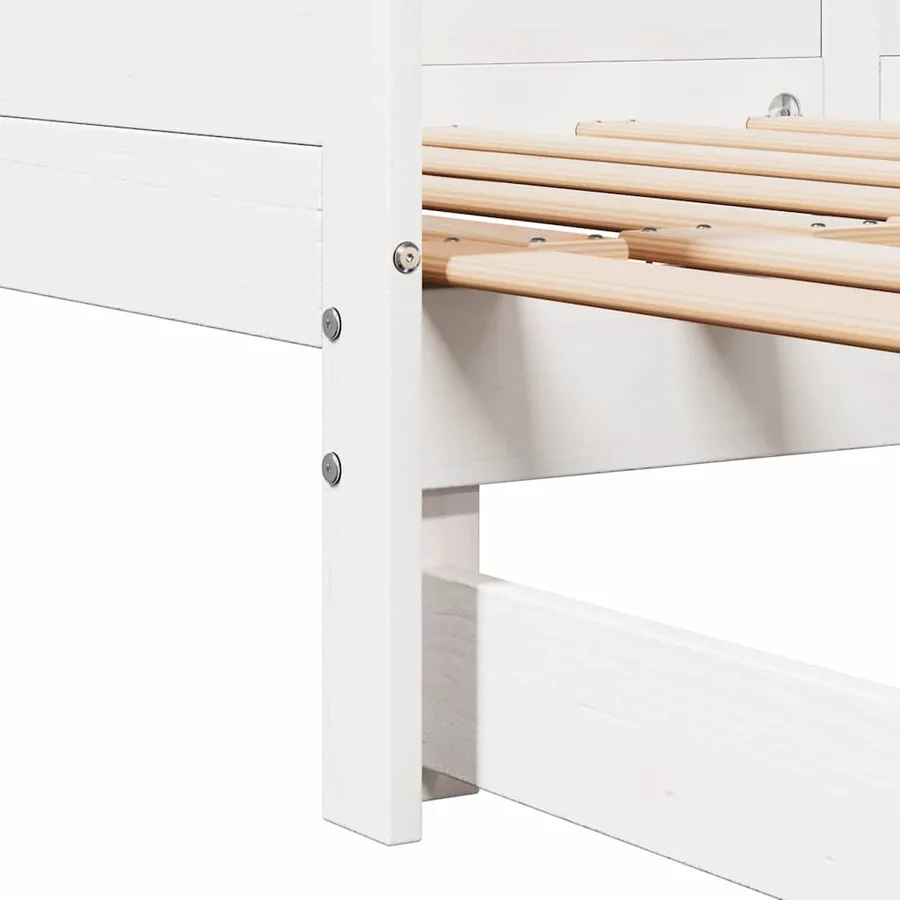 Lit Pull-out de Jour Blanc 203,5 x 184 x 56,5 cm - 10