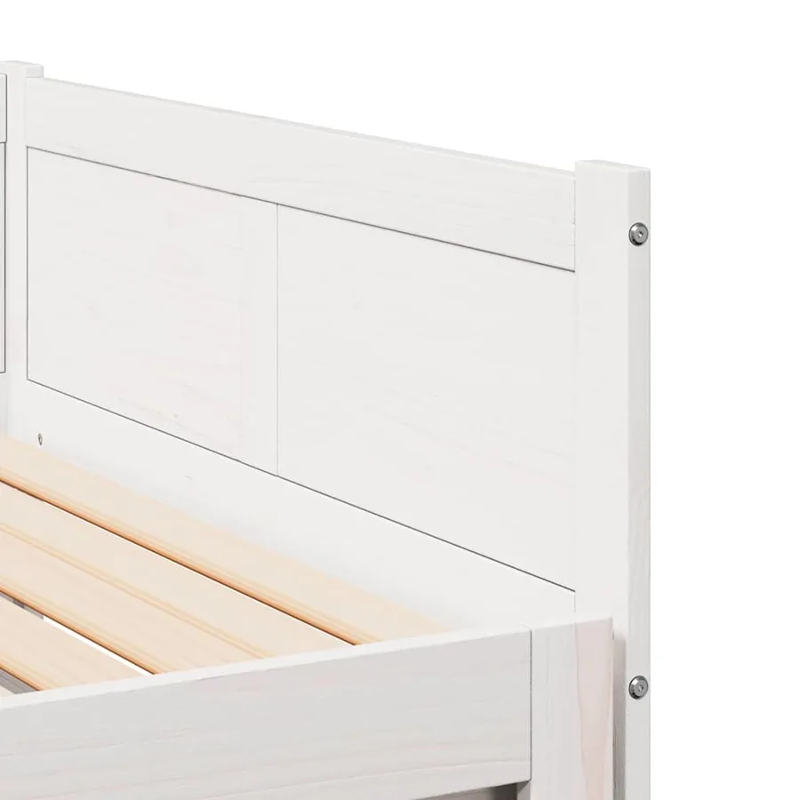 Lit Pull-out de Jour Blanc 203,5 x 184 x 56,5 cm - 9