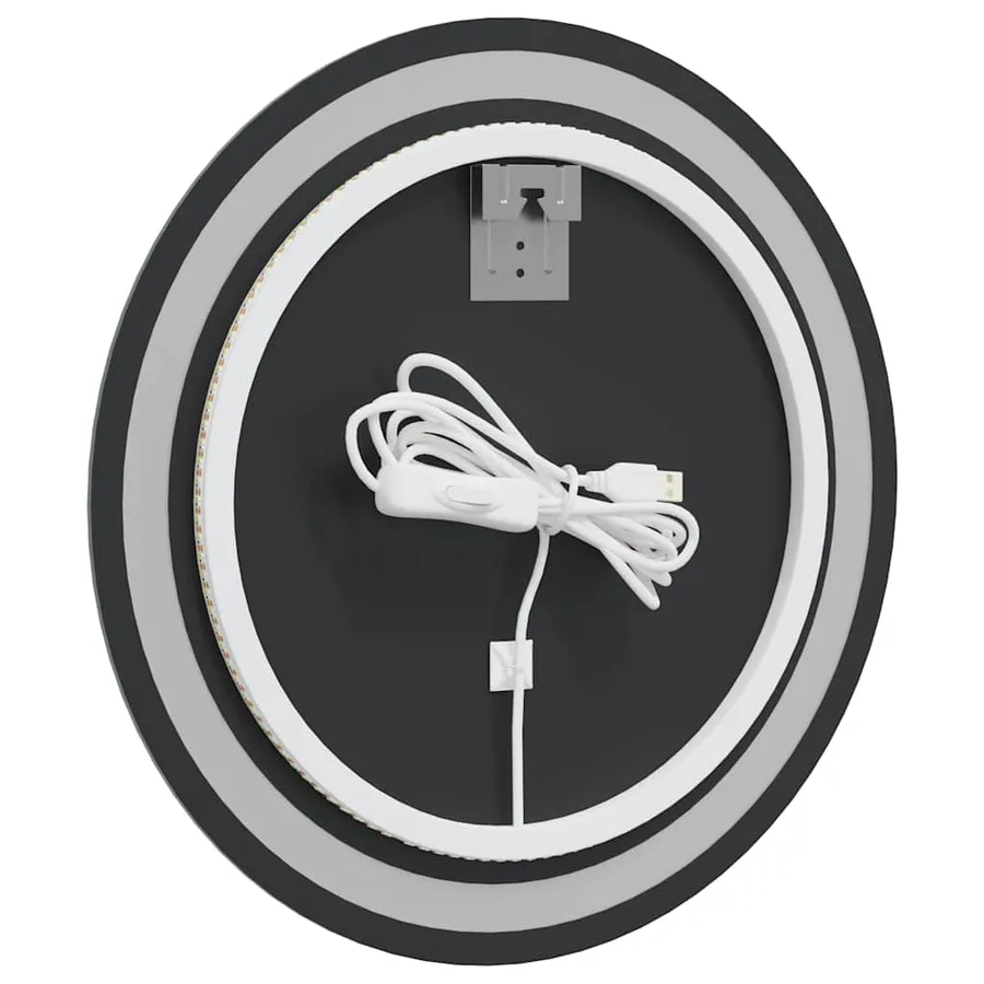 Miroir de salle de bain à LED 50 cm rond - 7