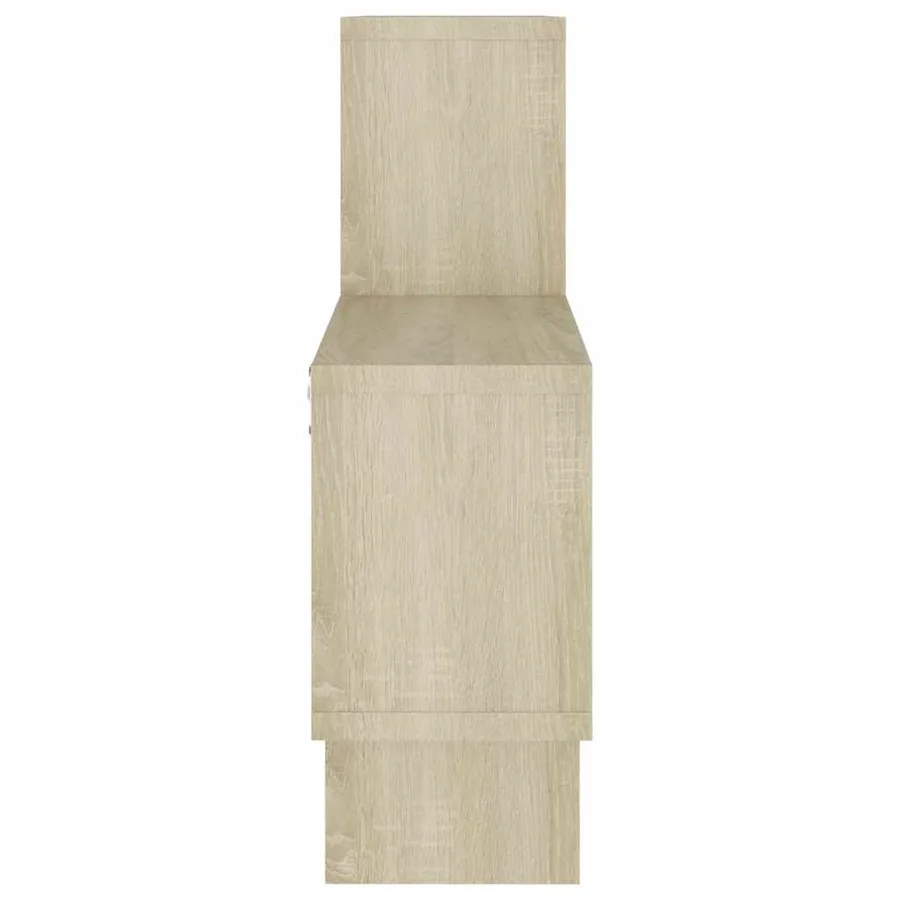 Étagère murale forme d'auto Chêne sonoma Bois d’ingénierie - 4
