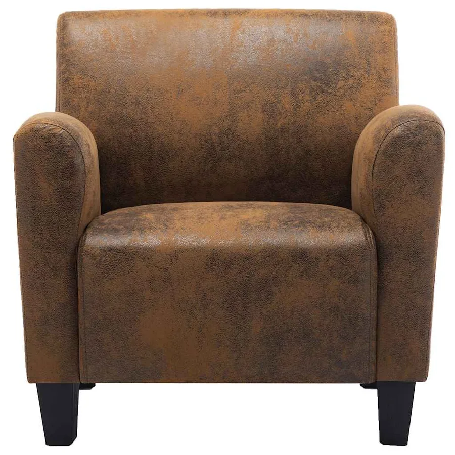 Canapé-chaise Marron 70x69x72 cm Similicuir - 3