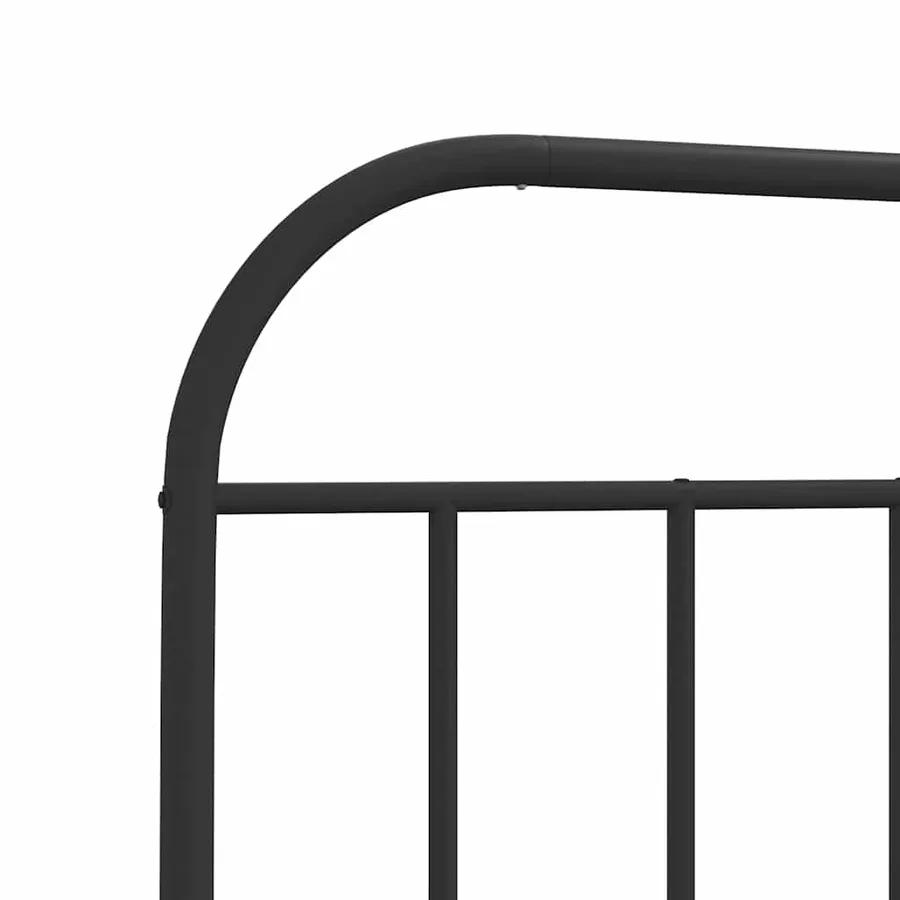 Tête de lit de remplacement métal noir 193 cm - 6